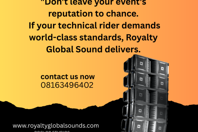 contact royalty global sounds for jbl vtx line arrays