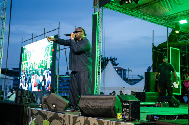wande coal, Royalty Global Sound (RGS) provided full professional audio production for the Golden Penny Semovita Soup Festival at Liberty Stadium, Ibadan